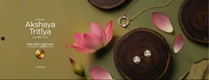 Celebrate Akshaya Tritiya: Free 22 ct Gold Coin with ₹20,000 Purchase!