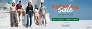 Grab Up to 50% Off in the Freedom Sale!