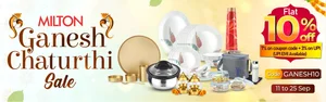Celebrate Ganesh Chaturthi with 10% Off Plus Extra Savings!