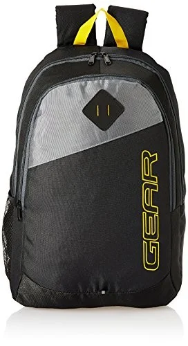 Grab the Gear 21L Black Grey Casual Backpack Now!
