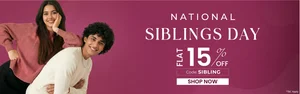 Celebrate Siblings Day with 15% OFF at GIVA! Use Code: SIBLING