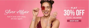 Unlock 30% OFF Silver Jewellery Over ₹4499!