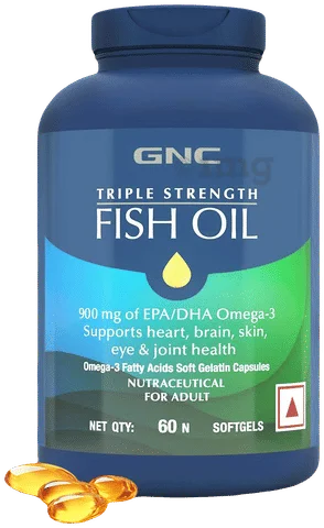 Grab GNC 3X Strength Fish Oil - Limited Time Offer!