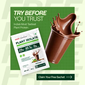 Grab GNC Plant Protein Trial Sachet for Just ₹1!