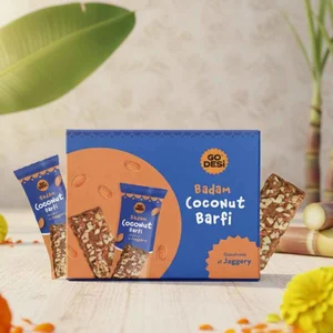 Save Big on GO DESi Badam Coconut Barfi & Meera Shampoo!
