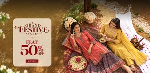 Grab FLAT 50% OFF in the Grand Festive Sale!