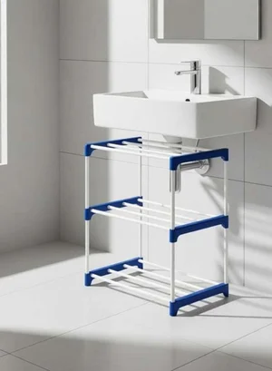 Grab the GREENO 3-Layer Chappal Stand – Perfect for Organizing!