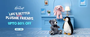 Snag Up to 80% Off on Hamleys Soft Toys & Teddy Bears!
