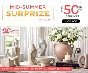 Grab Up to 80% Off at Homecentre's Mid Summer Sale!