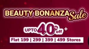 Beauty Bonanza: Up to 40% Off + Free Serum with ₹999 Purchase!