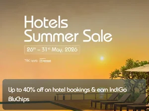 Indigo Hotels Summer Sale: Save Up to 40% Now!