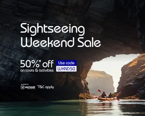 Save Up to 50% on Sightseeing with Indigo This Weekend!