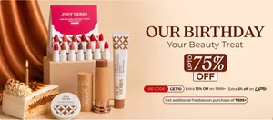 Celebrate with Justherbs: Up to 75% Off + Extra Savings!