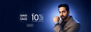 Grab 10% OFF on Orders Over ₹5000 - TICK TOCK PAY DAY SALE!