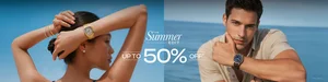 Save Up to 60% on Summer Styles + Extra 10% Off Gold Watches!