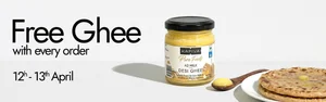 Get Free Ghee with Every Kapiva Order – April 12 & 13!