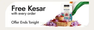 Get Free Kesar with Every Order - Limited Time Offer!