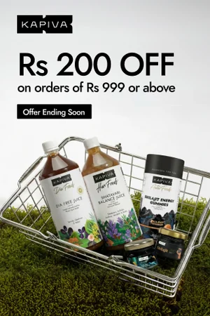 Save Rs 200 on Orders Over Rs 999 at Kapiva!