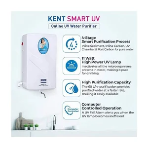 Grab the Kent 4-Stage UV Water Purifier - Smart & Efficient!