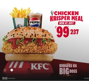 Savor KFC Meals Starting at Just ₹99 + ₹100 Off!