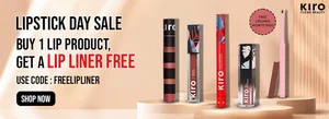 Kirobeauty Lipstick Day Sale: Buy 1, Get a Free Lip Liner!