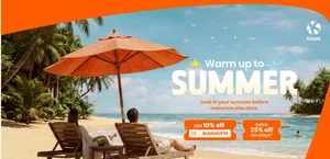 Get ₹10 Off + Extra 25% Off on Summer Travel Deals!