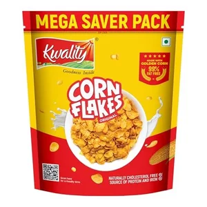 Grab Kwality Corn Flakes 800g for a Healthy Breakfast!