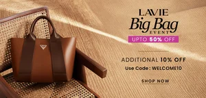 Grab Lavie's Big Bag Event: Up to 50% + Extra 10% Off!