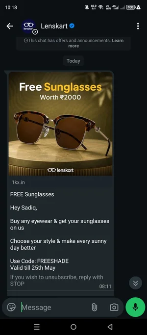Get FREE Sunglasses with Any Eyeglasses Purchase!