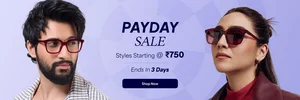 Grab Eye Glasses at ₹750 & Sunglasses at ₹500 - Lenskart Payday Sale!