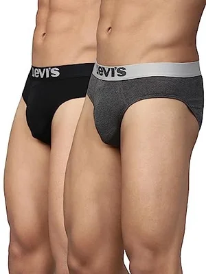 Get Comfortable: Levi's Men's Cotton Briefs 2-Pack!