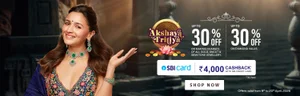 Celebrate Akshaya Tritiya with Up to 30% Off!