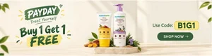 Buy 1 Get 1 Free Treat at Mamaearth!
