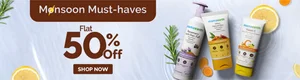 Grab 50% Off on Mamaearth Monsoon Must-Haves!