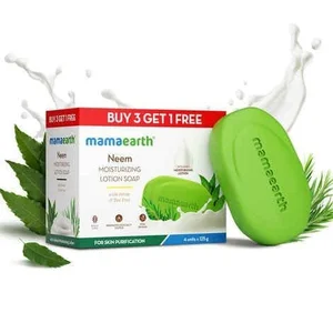 Get 4 Mamaearth Neem Moisturizing Soaps - 1 Free!