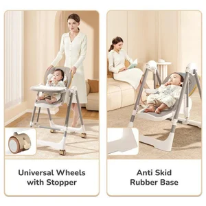 Grab the Marshmallow Smart High Chair - 2-in-1 Design!