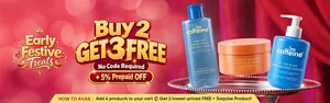 Grab 3 for the Price of 2 + 5% Off Prepaid!