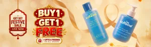 Festive Sale: Buy 1 Get 1 Free + Up to 6 Freebies!