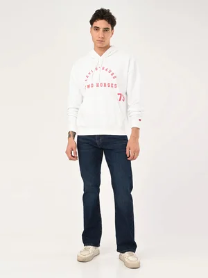 Grab Men's 517 Dark Blue Bootcut Jeans - Perfect Fit Awaits!