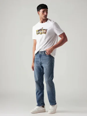 Grab Men's 555 Blue Relaxed Jeans & Enjoy 10% Off!