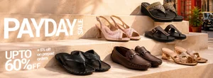 MetroShoes Payday Sale: Up to 60% Off + Extra 5% on Prepaid Orders!