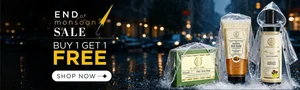 End of Monsoon Sale: Buy 1 Get 1 Free on Soaps!