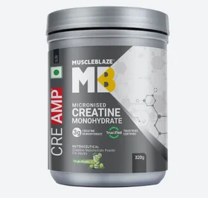 Grab the New MuscleBlaze Creatine Monohydrate CreAMP Virgin Mojito!