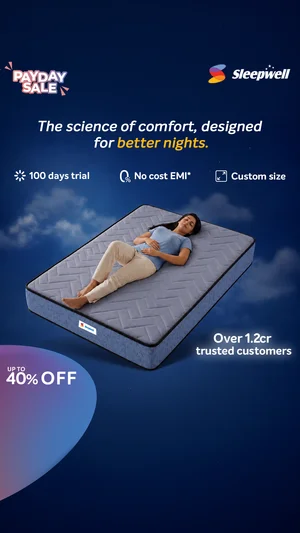 Sleep Better with Up to 40% OFF + Extra 10% on Prepaid!
