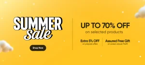 Grab Up to 70% Off + Extra 5% Off at Myfrido's Summer Sale!