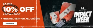 Grab EXTRA 10% OFF on Myprotein Orders Above ₹6000 + Free Gifts!