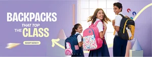 Score Up to 65% Off Classy Backpacks + Extra ₹500 Off!
