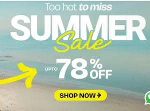 Grab Up to 78% Off in Nashermiles Summer Sale!
