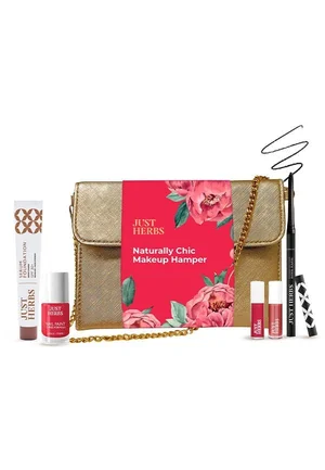 Grab the Naturally Chic Makeup Hamper + Sling Bag!