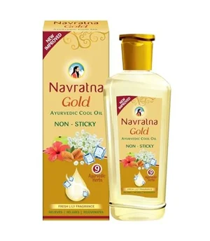 Chill Out with Navratna Gold Ayurvedic Cool Oil - 500ml